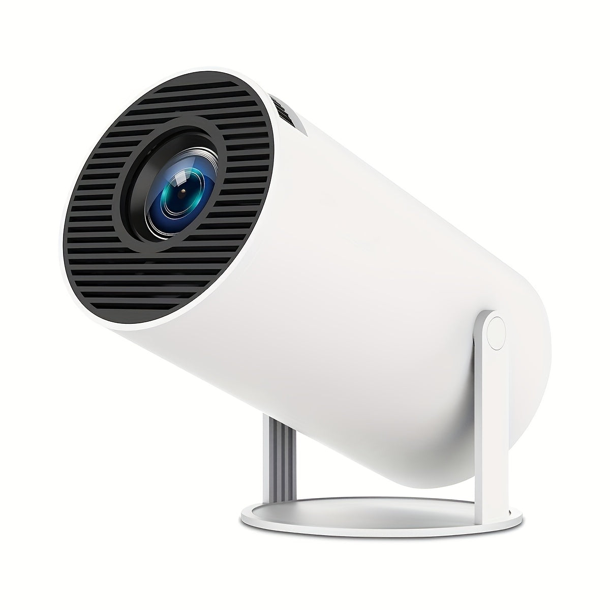 Mini projektor obsługujący rozdzielczość 4K i natywną rozdzielczość 1080P z systemem Android 11,. Przenośny projektor do użytku domowego/na zewnątrz. Odpowiedni dla systemów Android/iPhone/PC/Mac/Switch, projektor kina domowego