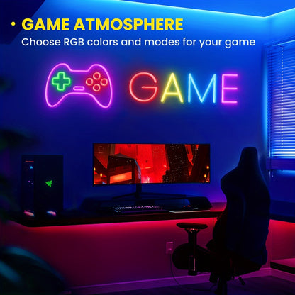 Mexllex RGB Neon Light Strip Featuring a 44-Key Remote, App Connectivity, IP67, Adjustable Colors And Brightness, Music Mode, And Options, Suitable for Bedrooms, Living Rooms, Studies, Gifts, And More